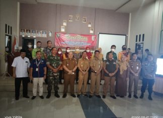 Danramil 426-04/BA, Hadiri Lomba Kampung Tingkat Provinsi Lampung