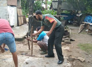 Antisipasi Covid-19 varian Baru, Serda Hutoyo Minta Masyarakat Tetap Patuhi Prokes