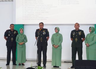 Danrem 043/Gatam, Pimpin Langsung Sertijab Dandim 0426/TB