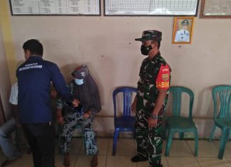 Peduli Kesehatan, Koptu Widi Handoko Dampingi Pemeriksaan Kesehatan Lansia