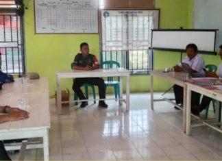 Babinsa Bujung Agung, Monitoring dan Sosialisasikan Wabah PMK Pada Peternak