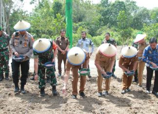 Dilaksanakan Serentak, Kodim 0426/TB dan Jajaran Siap Dukung Ketahanan Pangan Nasional
