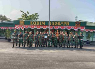 Tim PS Kodim 0426/TB, Raih Gelar Juara Trofeo Piala Kemerdekaan Interminal FC