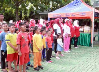 Meriahkan HUT RI Ke-77, Kodim 0426 Tuba Gelar Lomba Bagi Anak-Anak Prajurit