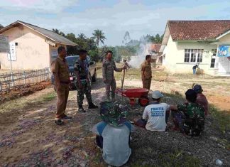 Babinsa Koramil 426-01/SP, Ajak Masyarakat Berperan Aktif Dalam Pembangunan Desa