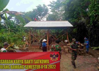 Peduli Warga Warga Binaan, Kodim 0426 Bangun Rumah Janda Sebatang Kara di Tuba
