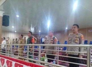 Dandim 0426 Tuba, Hadiri Rapat Paripurna di Kabupaten Mesuji