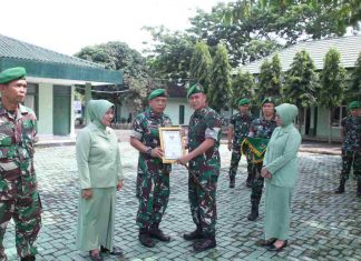 Dua Orang Putra Terbaik Kodim 0426/TB Tinggalkan TNI-AD