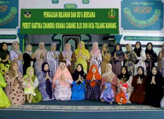Pengajian Rutin Bulanan, Persit Kartika Chandra Kirana KCK Cabang XLIX Dim 0426/TB Dalam Meningkatkan Iman dan Taqwa