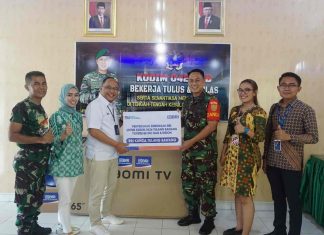 Dandim 0426 Tuba, Apresiasi Bantuan Dari BRI Kanca Tulang Bawang