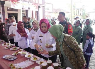 Dandim 0426 Tuba, Launching Dapur Sehat Atasi Stunting (DAHSAT)