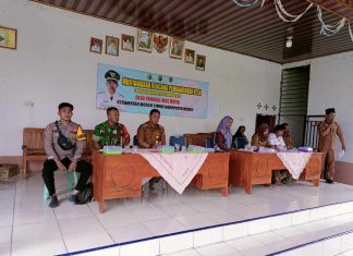 Dukung Pembangunan Desa, Serka Ribut Hadiri Musrenbang Desa