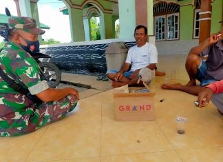 Wujud Rasa Peduli Wilayah Binaan, Serma Mugianto Ajak Warga Tingkatkan Kebersihan dan Keamanan Lingkungan