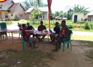 Babinsa Koramil 426-01 Simpang Pematang, Gelar Kamsos Dengan Warga Binaan.
