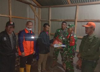 Jajaran Kodim 0426 Bergerak Cepat Bantu Korban Banjir