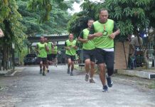 Kodim 0426 Tuba, Gelar Tes Kesegaran Jasmani Prajurit