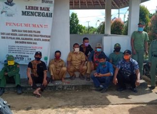 Melalui Komsos, Serka Kuat Himbau Warga Taati dan Terapkan Prokes