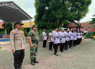 Babinsa Koramil 426-04/BA, Hadiri Upacara Perinatan Hari Guru Nasional