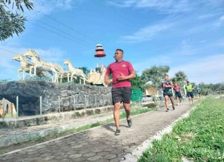 Kodim 0426/Tulang Bawang menjaga kebugaran tubuh
