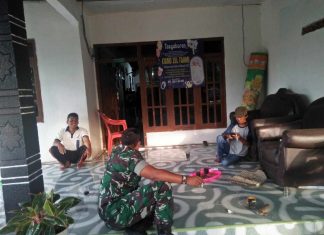 Cegah DBD, Babinsa Ajak warga Berantas Sarang Nyamuk
