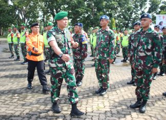 Dandim 0426/TB Pimpin Apel Kesiapsiagaan