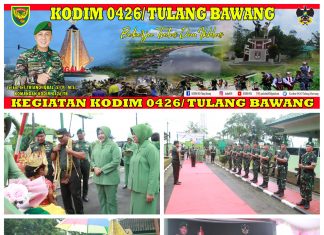 Kunjungan Kerja Danrem 043 Garuda Hitam Ke Kodim 0426 Tulang Bawang