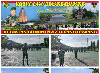Kodim 0426 Tulang Bawang Gelar Apel Siaga Dalam Rangka Menyambut Tahun Baru 2023