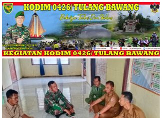 Sertu Rapinel Melaksanakan Pengumpulan Data Teritorial Di Balai Kampung Bumi Depasena Santosa