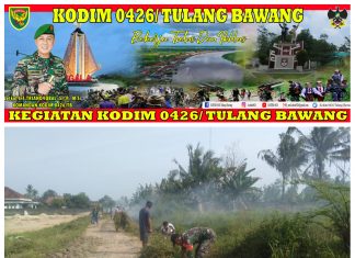 Pembersihan Parit Dan Bahu Jalan Serda Suranto Bergotong Royong Bersama Masyarakat Setempat Bertujuan Untuk Mewujudkan Hidup Sehat
