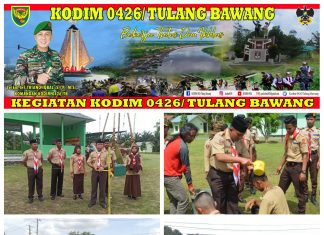 Lantik Anggota Saka Wira Kartika Serka Imam Ropingi Ciptakan Suasana Persaudaraan Dan Saling Menghargai