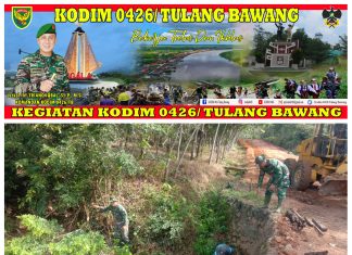 Serda Asman Saifal Bersama Masyarakat Bergotong Royong Membersihkan Saluran Air