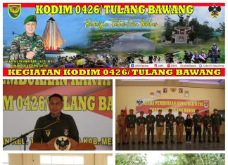 Komandan Kodim 0426 Tulang Bawang Hadiri Pembukaan Karya Bakti TNI