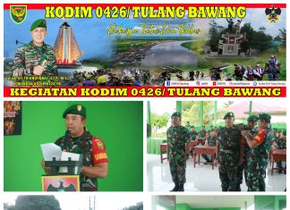 Komandan Kodim 0426 Tuba Gelar Kegiatan Pemberdayaan Koramil Model Yang Di Ikuti Oleh Para Babinsa Jajaran Korem 043/Gatam