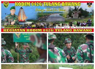 Tingkatkan Kemampuan Dasar Parjurit Kodim 0426 Tulang Bawang Laksanakan Menembak Senapan