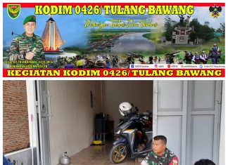 Babinsa 426-04 Banjar Agung Himbau Pentingnya Pelaksanaan Ronda Malam