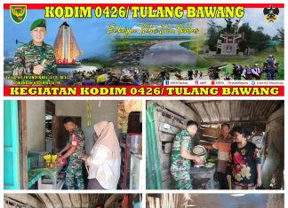 Melalui Program Babinsa Masuk Dapur, Anggota Koramil 426-05 Penawar Aji Jalin Kekeluargaan Bersama Warga Binaan