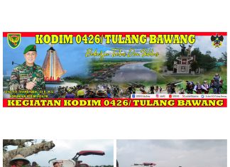 Wujudkan Ketahan Pangan Babinsa Koramil 426-01/SP Bantu Petani Panen Padi