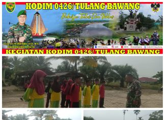 Babinsa Koramil 426-01 Simpang Pematang Berikan Materi PBB