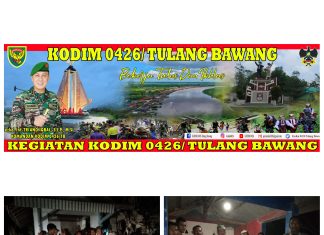 Babinsa Koramil 426-01 Simpang Pematang Kontrol Ronda Malam Di Wilayah Binaan