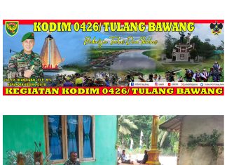 Babinsa Koramil 426-03 Rawajitu Himbau Pentingnya Pelaksanaan Ronda Malam Kepada Warga