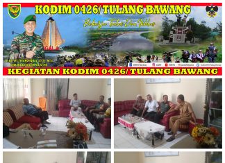 Babinsa Koramil 426-04 Banjar Agung Melaksanakan Kegiatan Memberikan Himbauan Kepada Aparatur Kampung