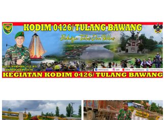 Babinsa Koramil 426-01 Simpang Pematang melaksanakan Gotong royong bersama warga