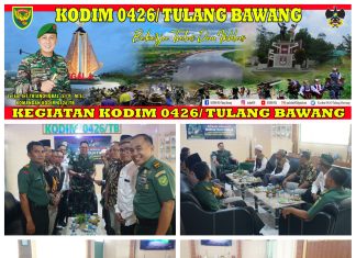 Jalin Silaturahmi, Kodim 0426 Tulang Bawang Terima Audiensi FKUB Kabupaten Tulang Bawang