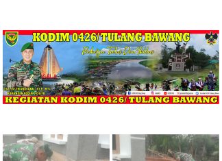Babinsa Koramil 426-05 Penawar Bantu Warga Binaan Melanjutkan Pemasangan Keramik