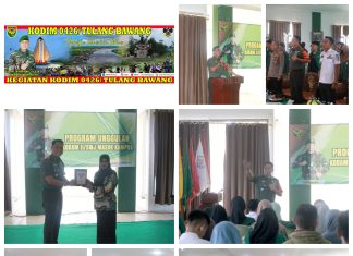 Program Unggulan Kodam ll Sriwijaya, Dandim 0426 TB Berikan Materi Di Universitas Institut Agama Islam (IAI)