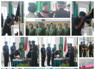 Kodim 0426 Tulang Bawang Resmi Di Jabat Letkol Kav Delvi Marico, S.E., M.I.P