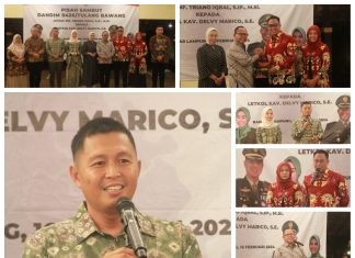 Komandan Kodim 0426 Tulang Bawang Pamit Kepada Jajaran Pemkab Mesuji