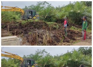 Normalisasi Sungai di Sekitaran Jembatan, Excavator Akselerasi Pembangunan Infrastruktur