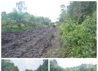 Satgas TMMD Kodim 0426/Tulang Bawang Mengerahkan Alat Berat, Percepat Pembukaan Jalan di Desa Sungai Badak