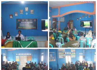 Kolaborasi Kodim 0426/Tulang Bawang dan Dinas Pertanian Kabupaten Mesuji dalam Penyuluhan Pertanian di TMMD Ke-119